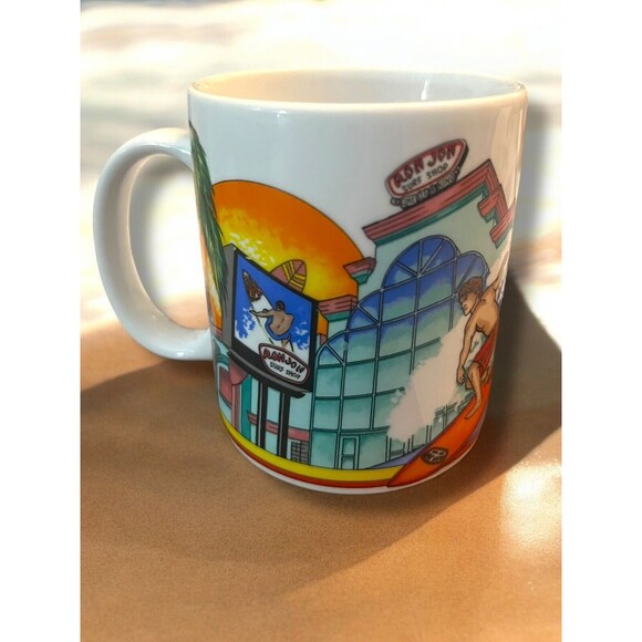 Ron Jon Surf Shop Cocoa Beach Florida Name personalized SCOTT Coffee Tea Cup Mug - Picture 2 of 7